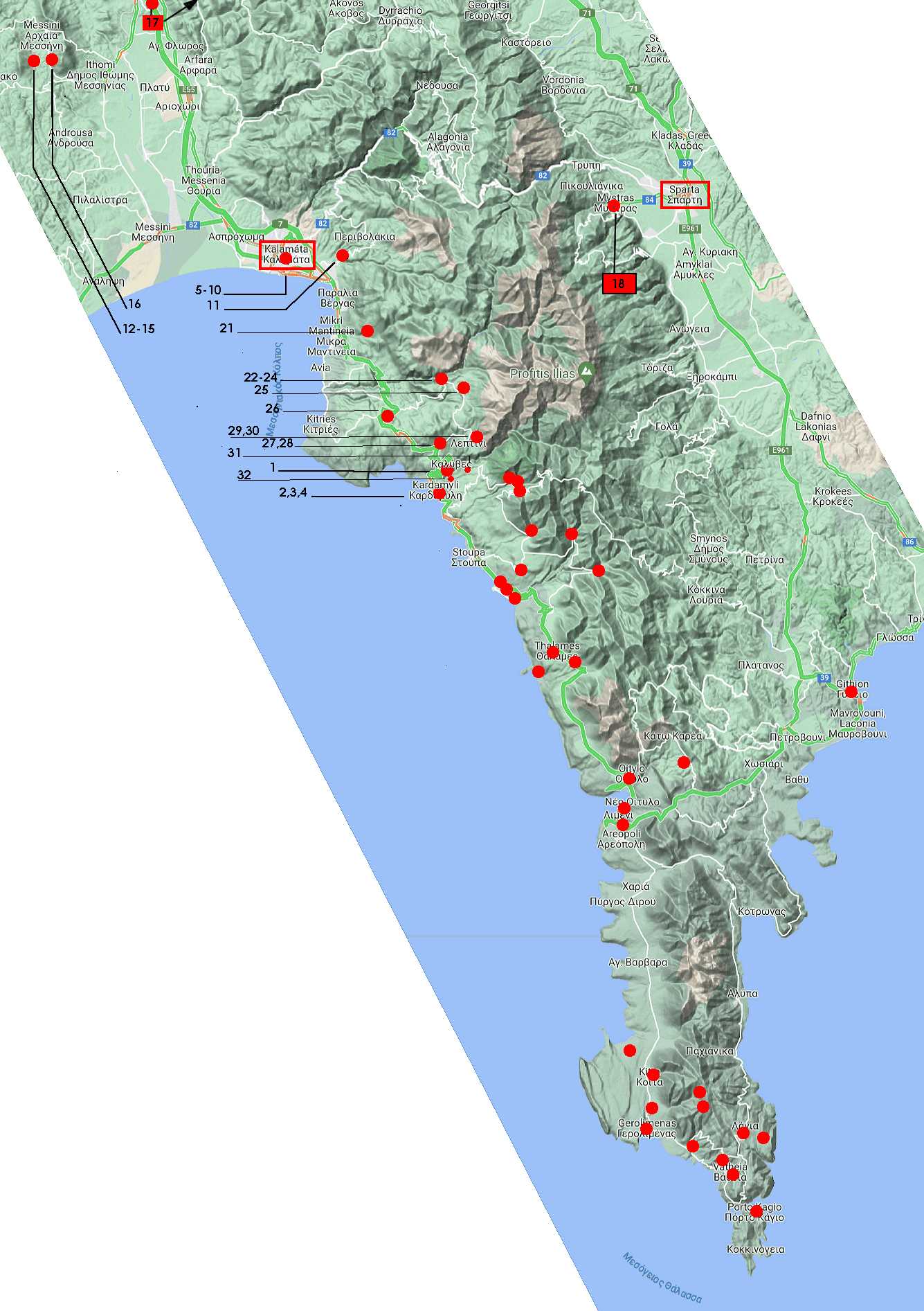 MANI MAP